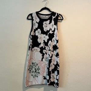 Rachel Roy Knit Dress with Flower Detailing